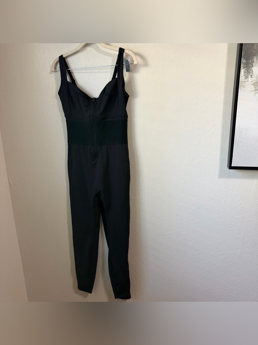 SHAPELLX Black Shapewear Jumpsuit Bodysuit Size M NWT Compression body-shaping - Picture 4 of 16